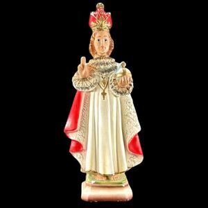 Jesus Of Prague 16th Century Roman Cath Devotional Image Assc W/Teresa Of Avila